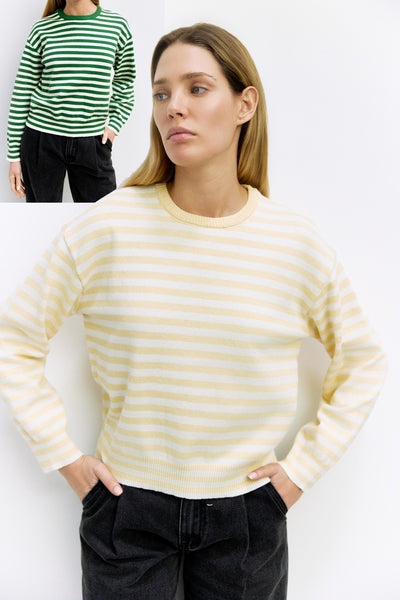 Hopler Striped Sweater