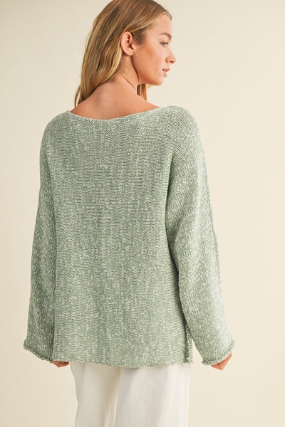 Jolie Cotton Blend Knit Top