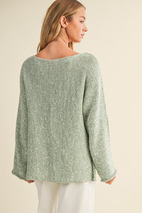 Jolie Cotton Blend Knit Top