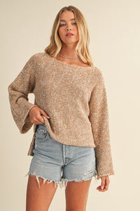 Jolie Cotton Blend Knit Top