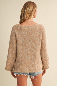 Jolie Cotton Blend Knit Top