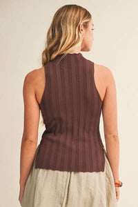 Bogart Mock Neck Top