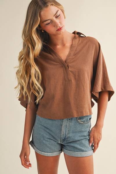 Lombard Ramie Top