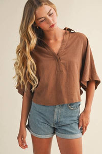 Lombard Ramie Top