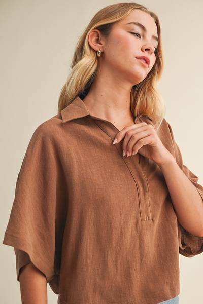 Lombard Ramie Top
