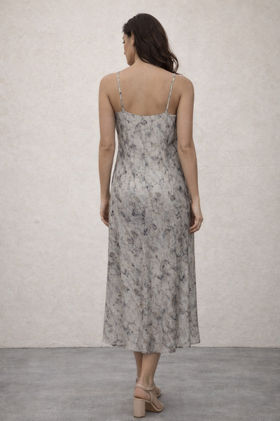 Sombre Satin Dress