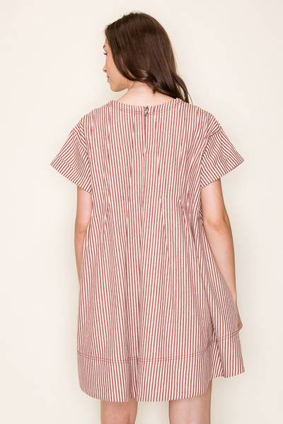 Cotton Striped Dress