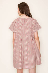 Cotton Striped Dress