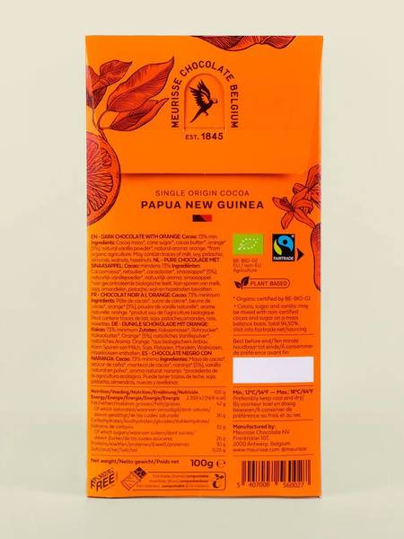 Orange Dark Chocolate Bar