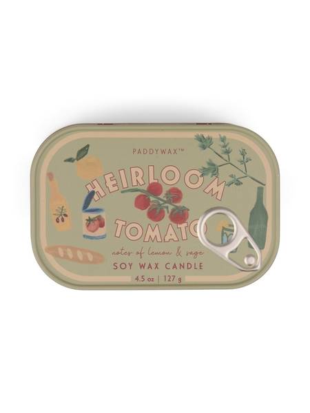 4.5oz Heirloom Tomato Tin Candle