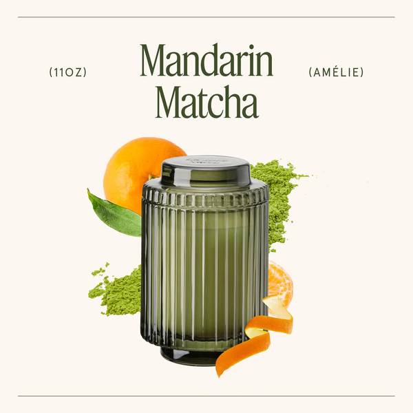 11oz Mandarin Matcha Candle