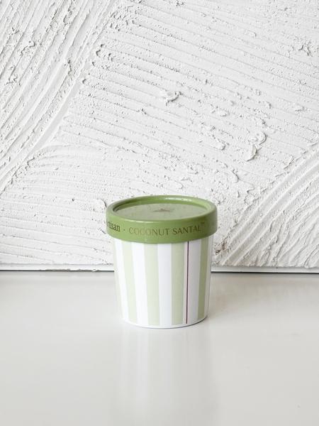 6.5oz Gelato Cup Coconut Santal Candle