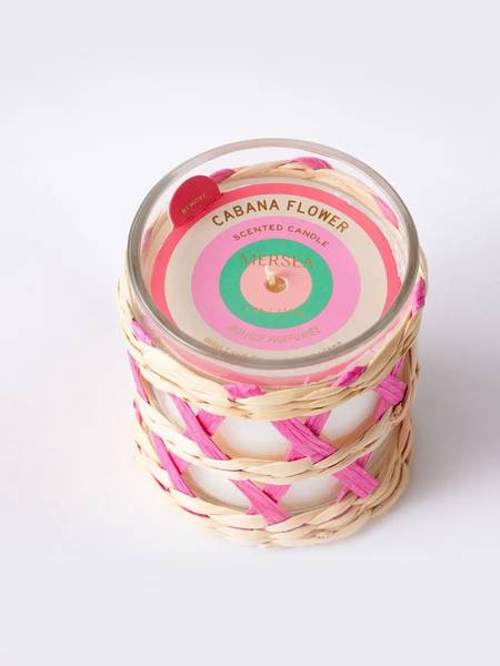 4oz Cabana Flower Candle