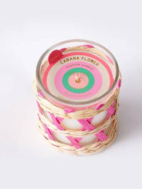 4oz Cabana Flower Candle