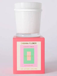 9oz Cabana Flower Candle