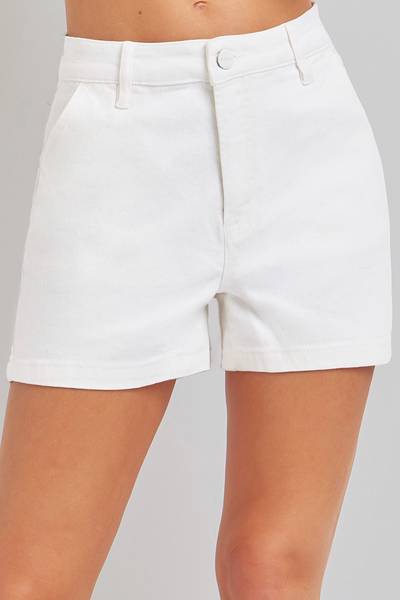 Lola High-Rise Denim Shorts