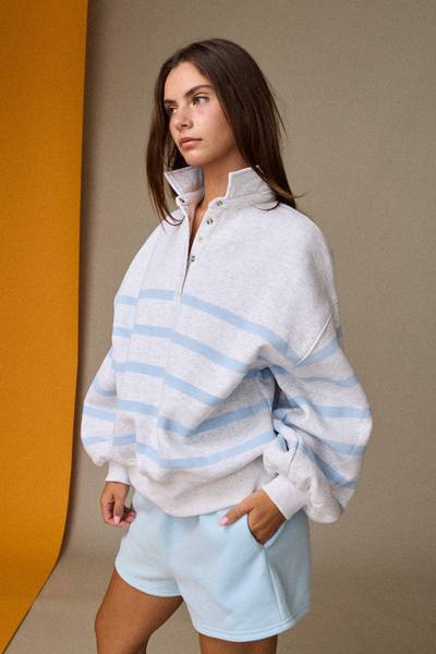 Addison Striped Pullover