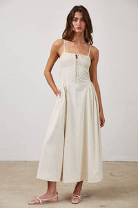 Bloomindale Linen Dress