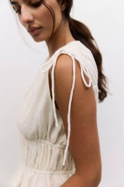 Cleo Parchment Top