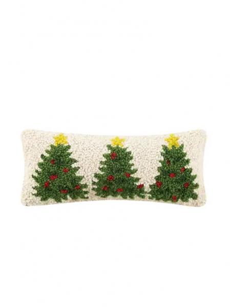 5x12 Christmas Trees Hook Pillow