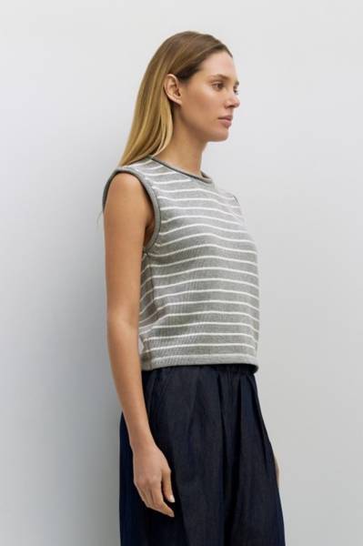 Paulson Striped Knit Top