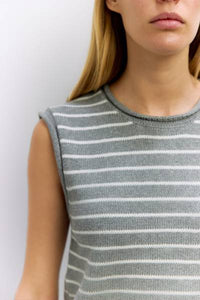 Paulson Striped Knit Top