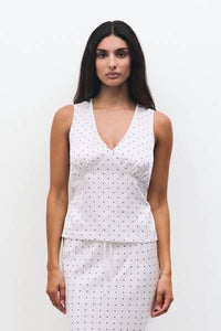 Carly Polka Dot Top