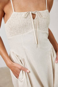Bloomindale Linen Dress