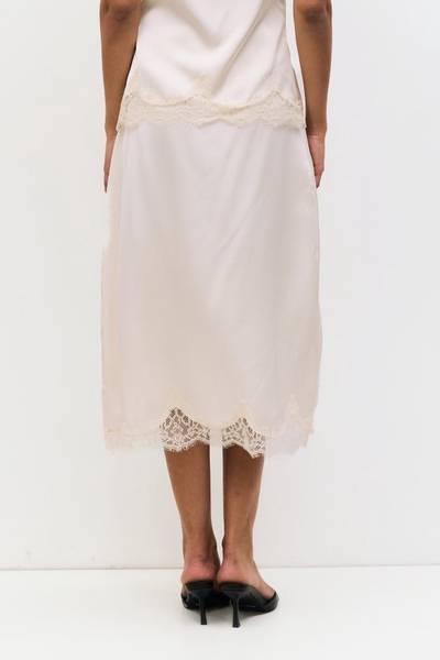 Satin Drawstring Skirt