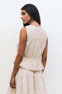 Lakshmi Tie Top