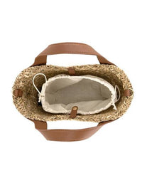 Portela Straw Tote