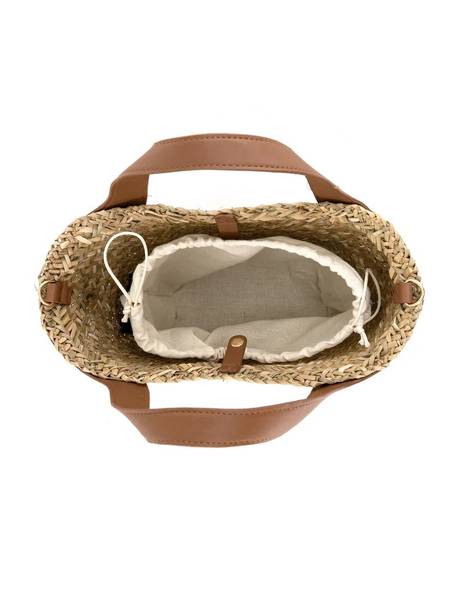 Portela Straw Tote