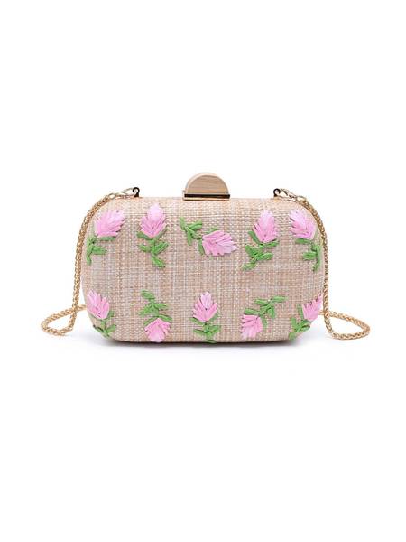 Lavra Embroidered Evening Bag