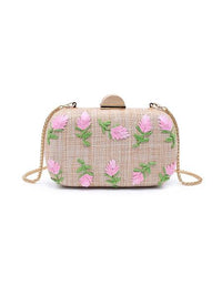 Lavra Embroidered Evening Bag