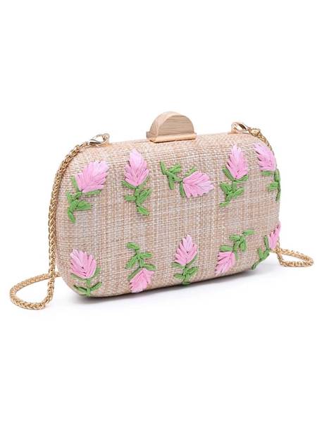 Lavra Embroidered Evening Bag