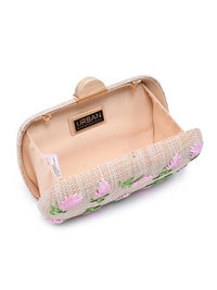 Lavra Embroidered Evening Bag