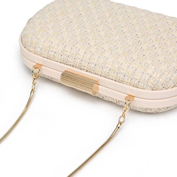 Vila Woven Evening Bag