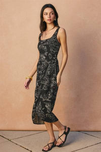 Casa Del Sol Tulip Hem Wrap Dress