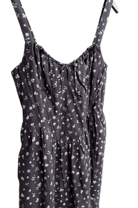 Basque Floral Dress