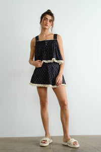 Dutch Prairie Lace Ruffle Skirt