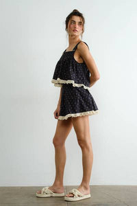 Dutch Prairie Lace Ruffle Skirt