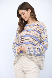 Open Knit Kallie Top