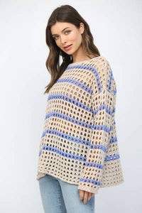 Open Knit Kallie Top