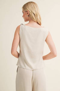 Sylvia Twisted Strap Top