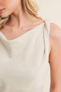 Sylvia Twisted Strap Top