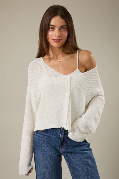 Marshmallow Knit Cardigan