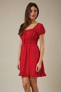 Scarletta Polka Dot Dress