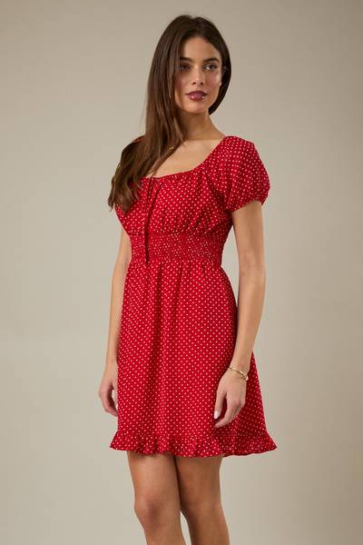 Scarletta Polka Dot Dress
