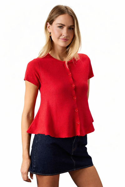 Juliet Flared Hem Top