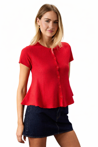 Juliet Flared Hem Top